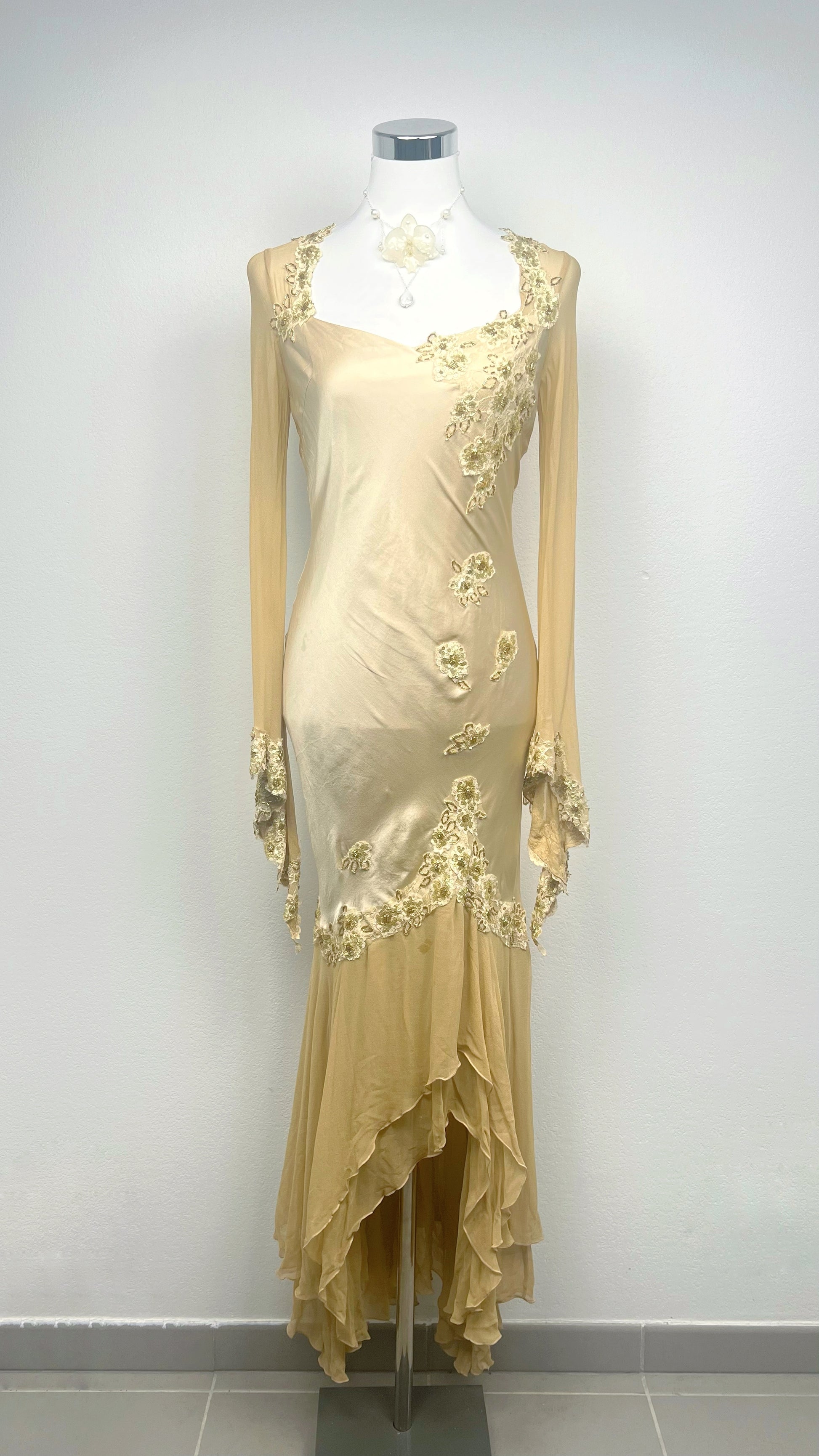 Golden Goddess Dress Rverie Vintage Golden Goddess Dress Rverie Vintage