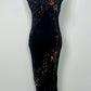 Midnight Blossom Dress