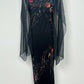 Midnight Blossom Dress