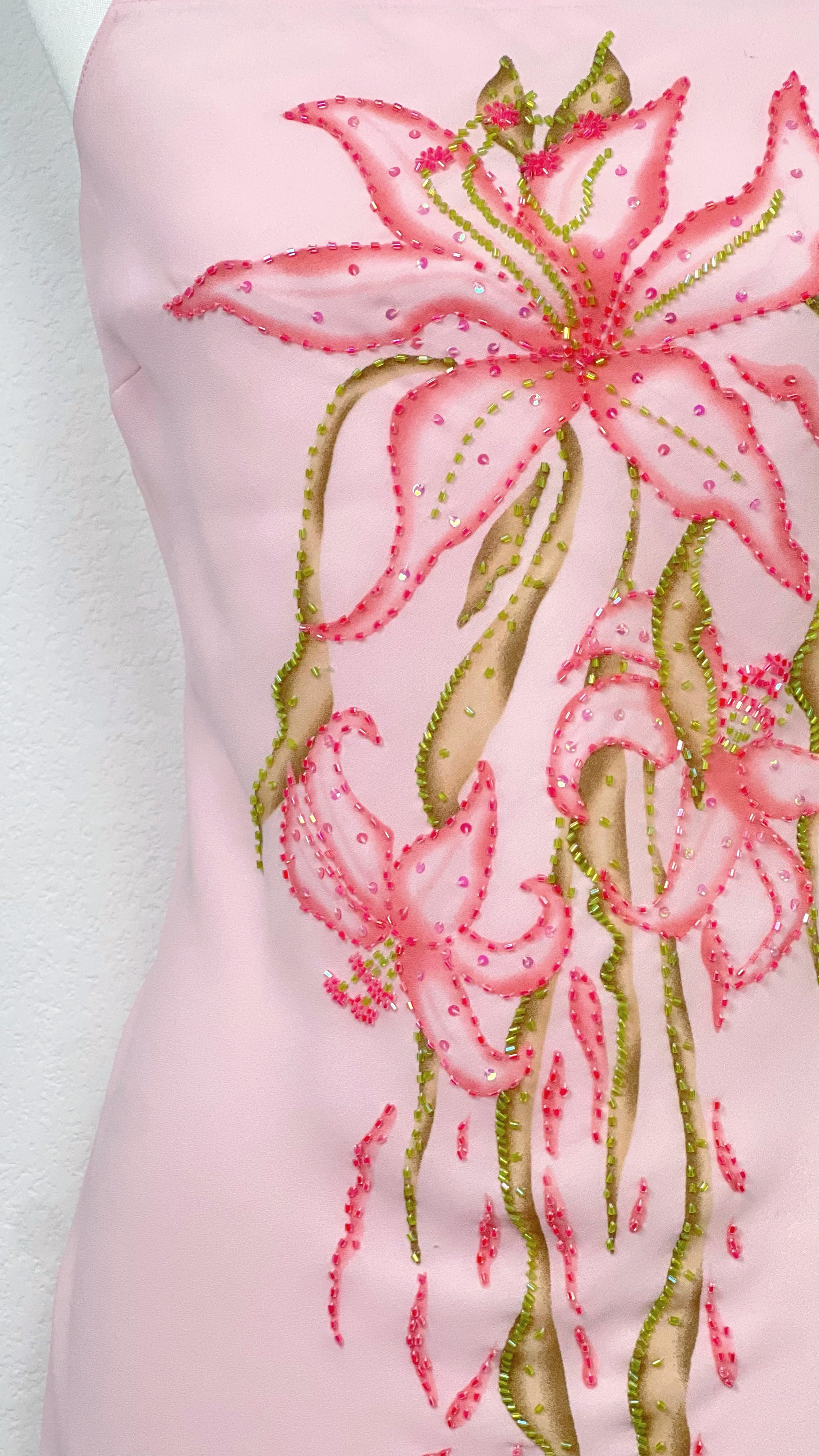 RARE Pink Lily Dress Rverie Vintage RARE Pink Lily Dress Rverie Vintage