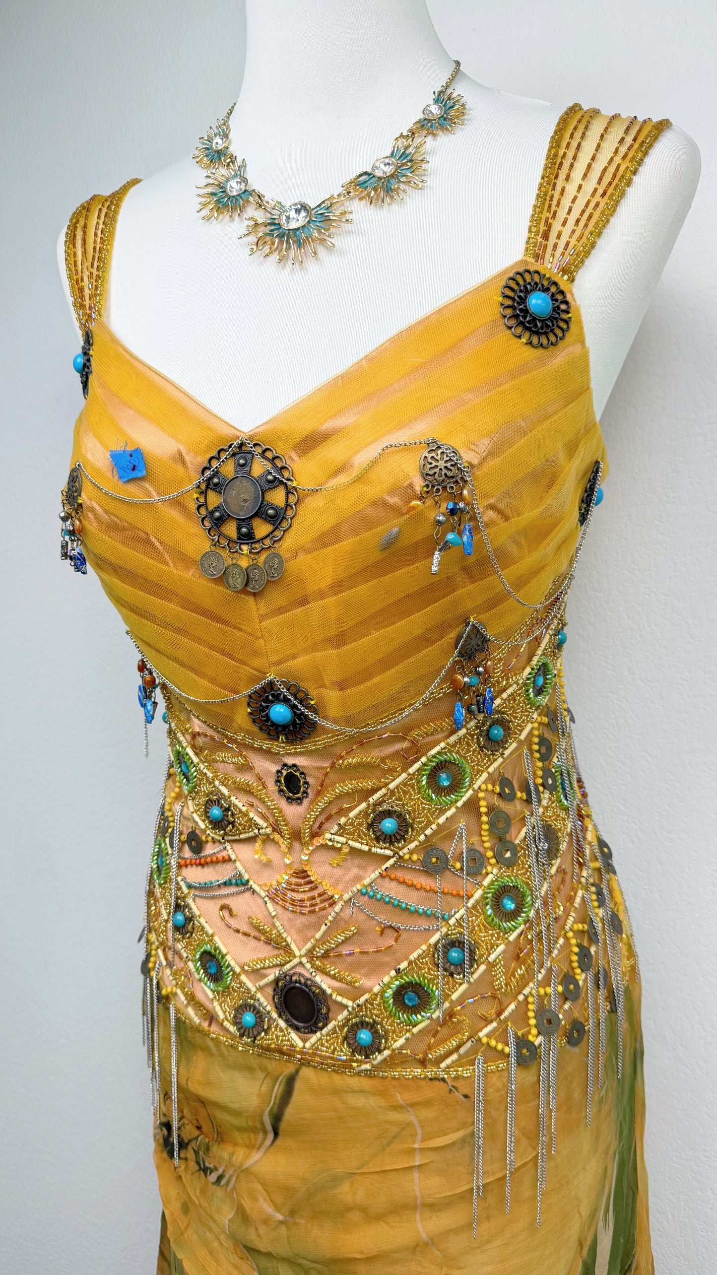 Golden Mirage Gown