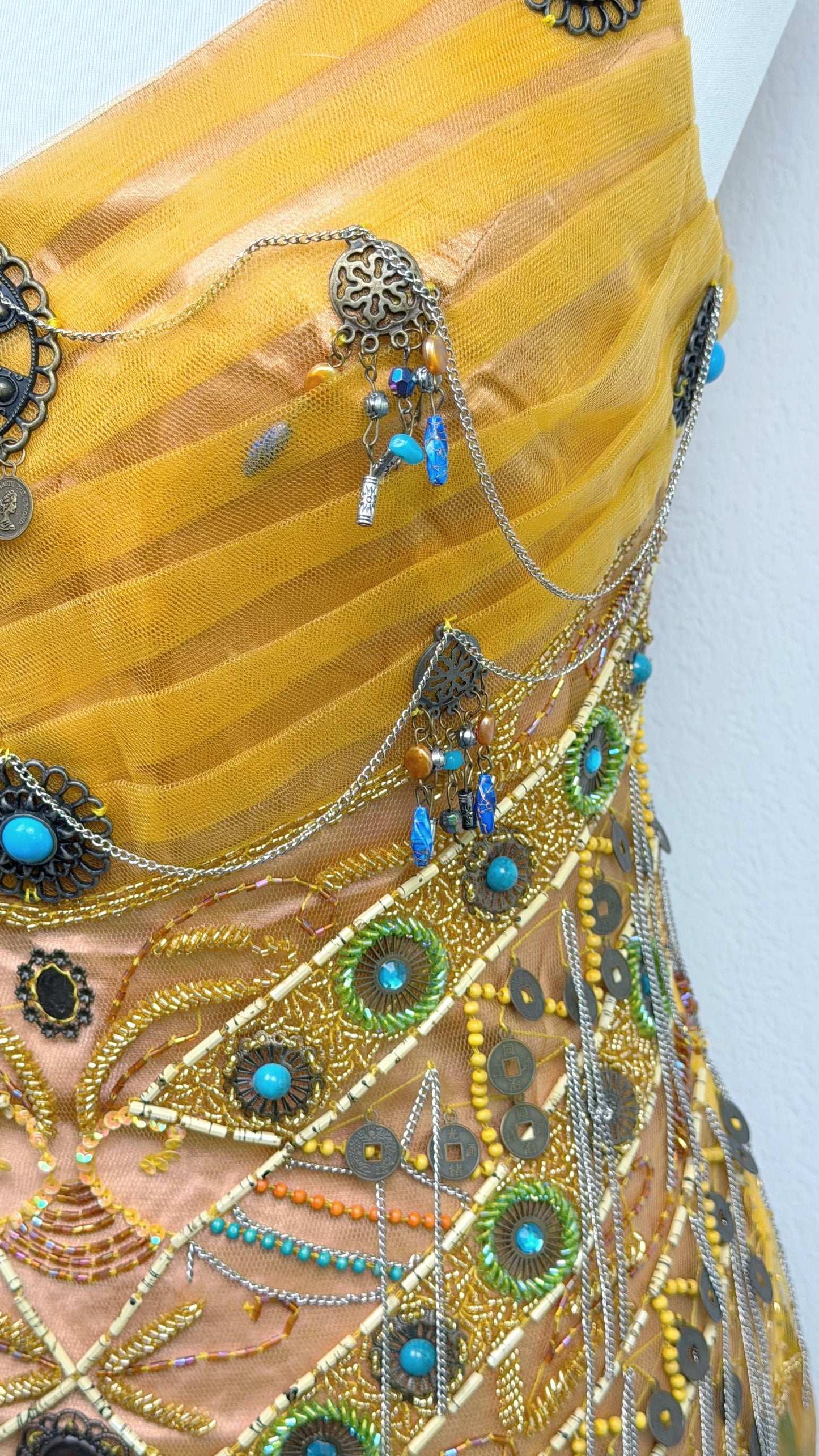 Golden Mirage Gown
