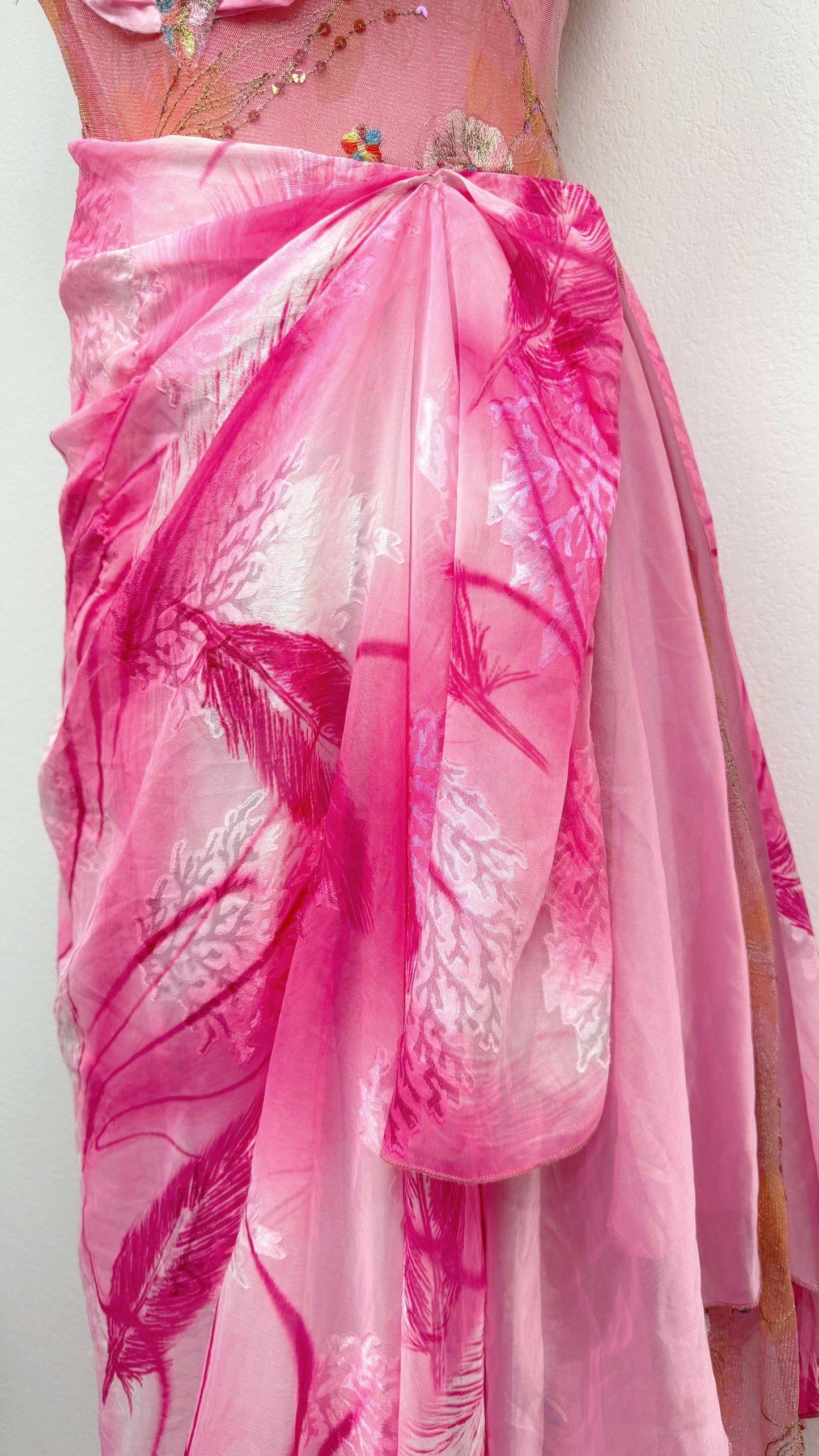 Pink Swan Fantasy Gown