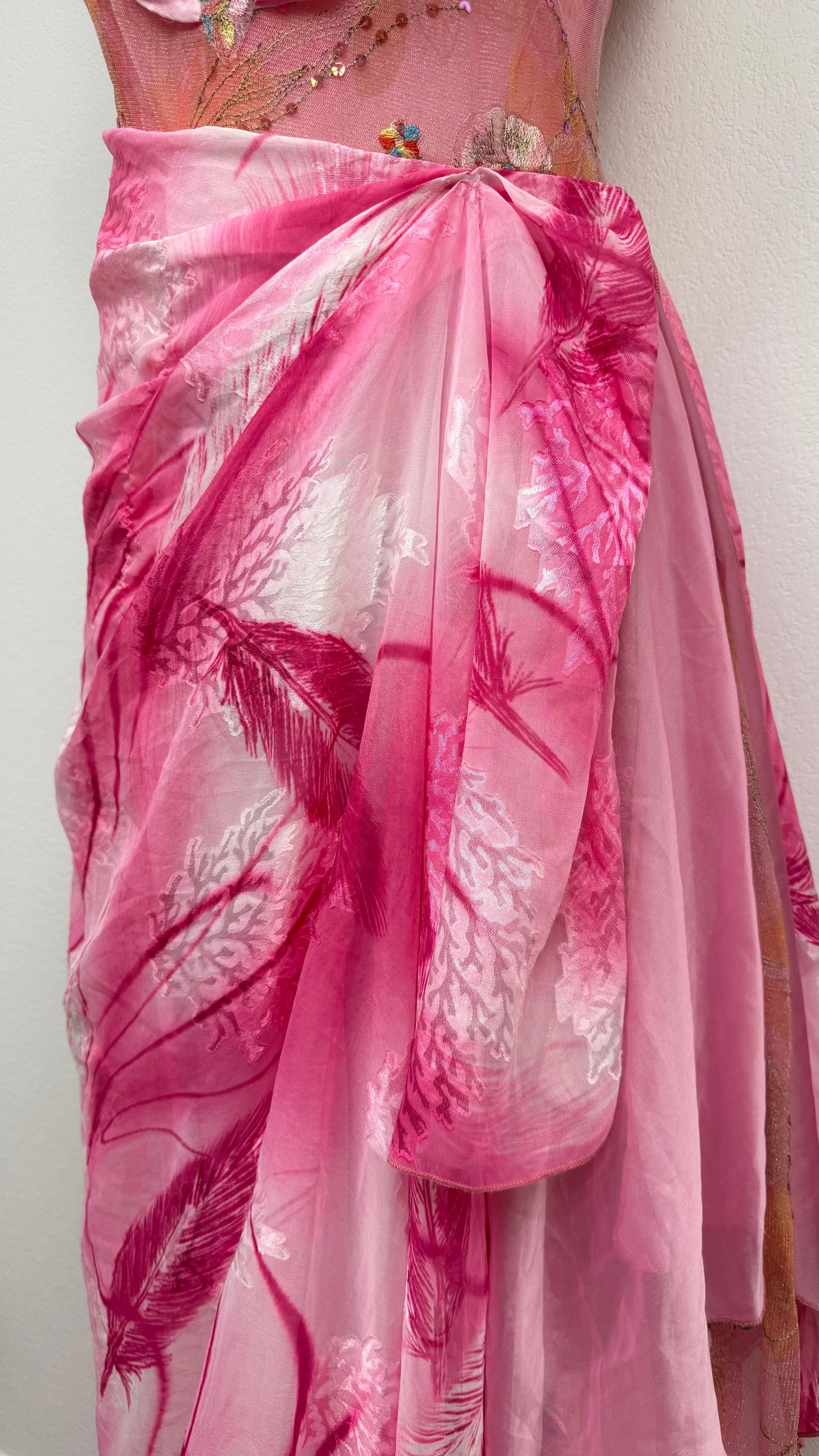 Pink Swan Fantasy Gown