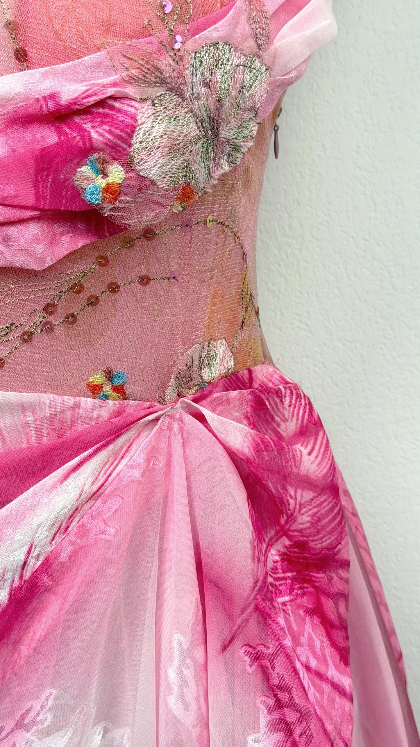 Pink Swan Fantasy Gown