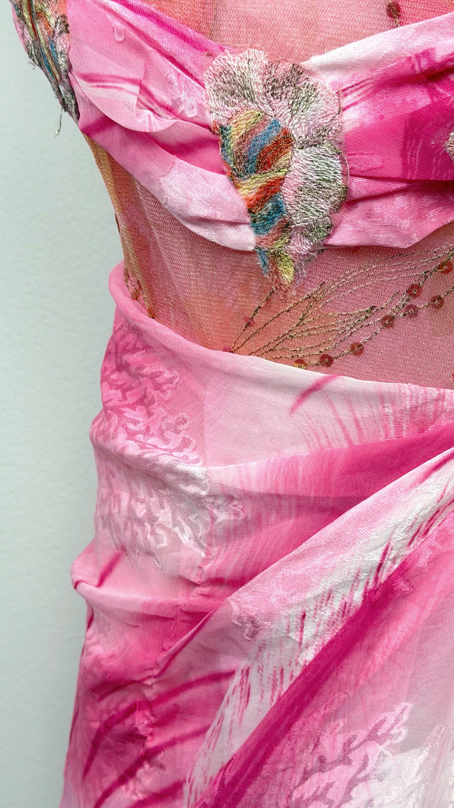 Pink Swan Fantasy Gown