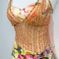 Silk Painted Garden Couture