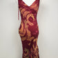 Crimson Mirage Gown