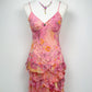 RARE Pink Sugar Bloom Derhy Dress