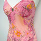 RARE Pink Sugar Bloom Derhy Dress