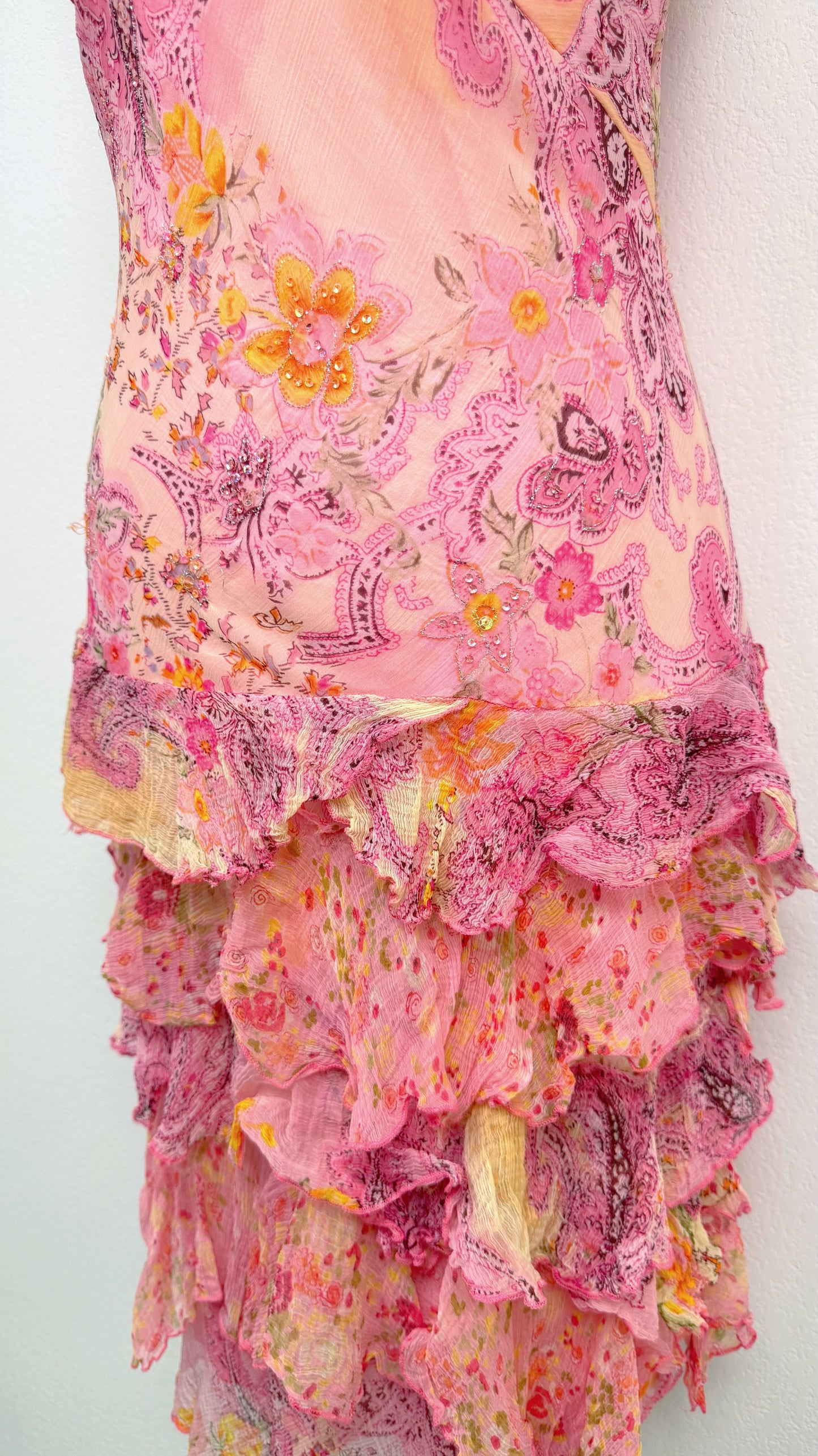 RARE Pink Sugar Bloom Derhy Dress