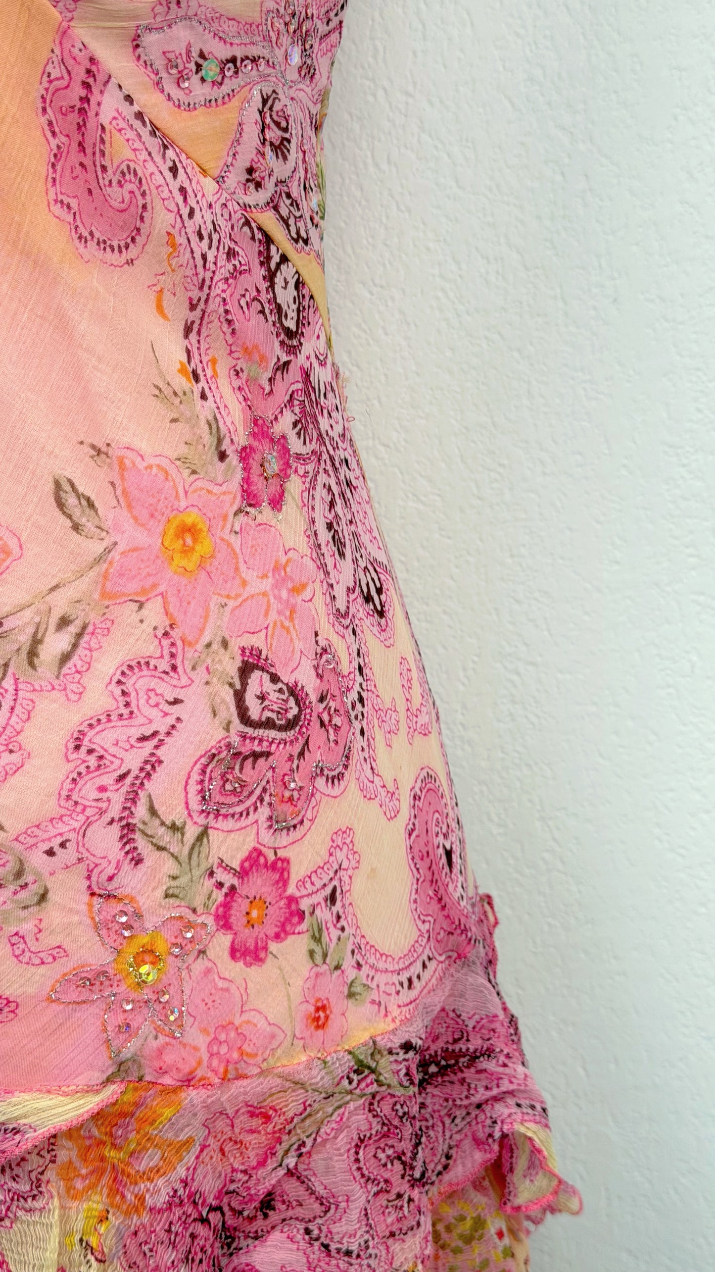 RARE Pink Sugar Bloom Derhy Dress