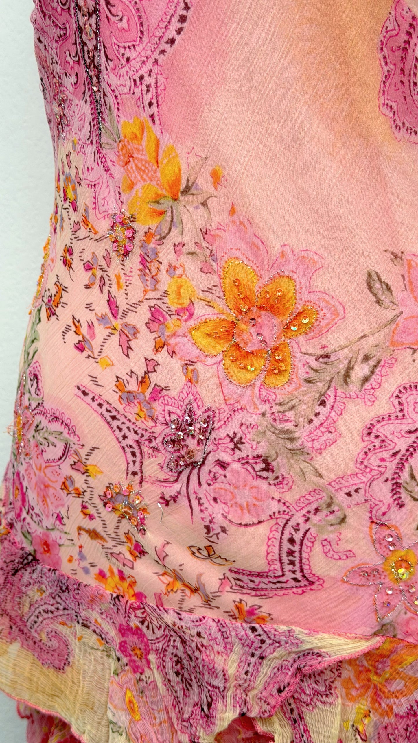 RARE Pink Sugar Bloom Derhy Dress