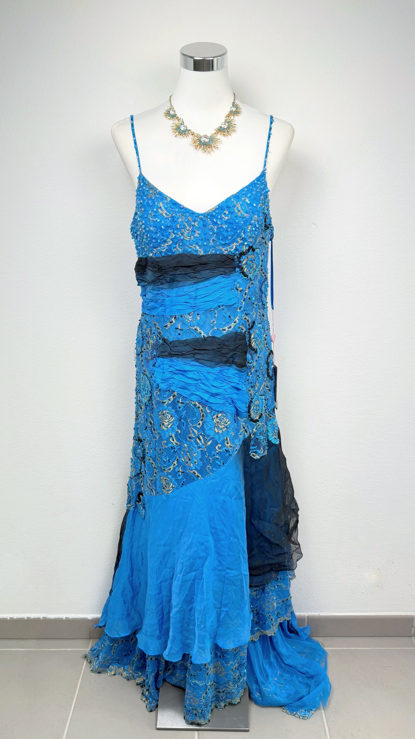 Sapphire Tide Gown