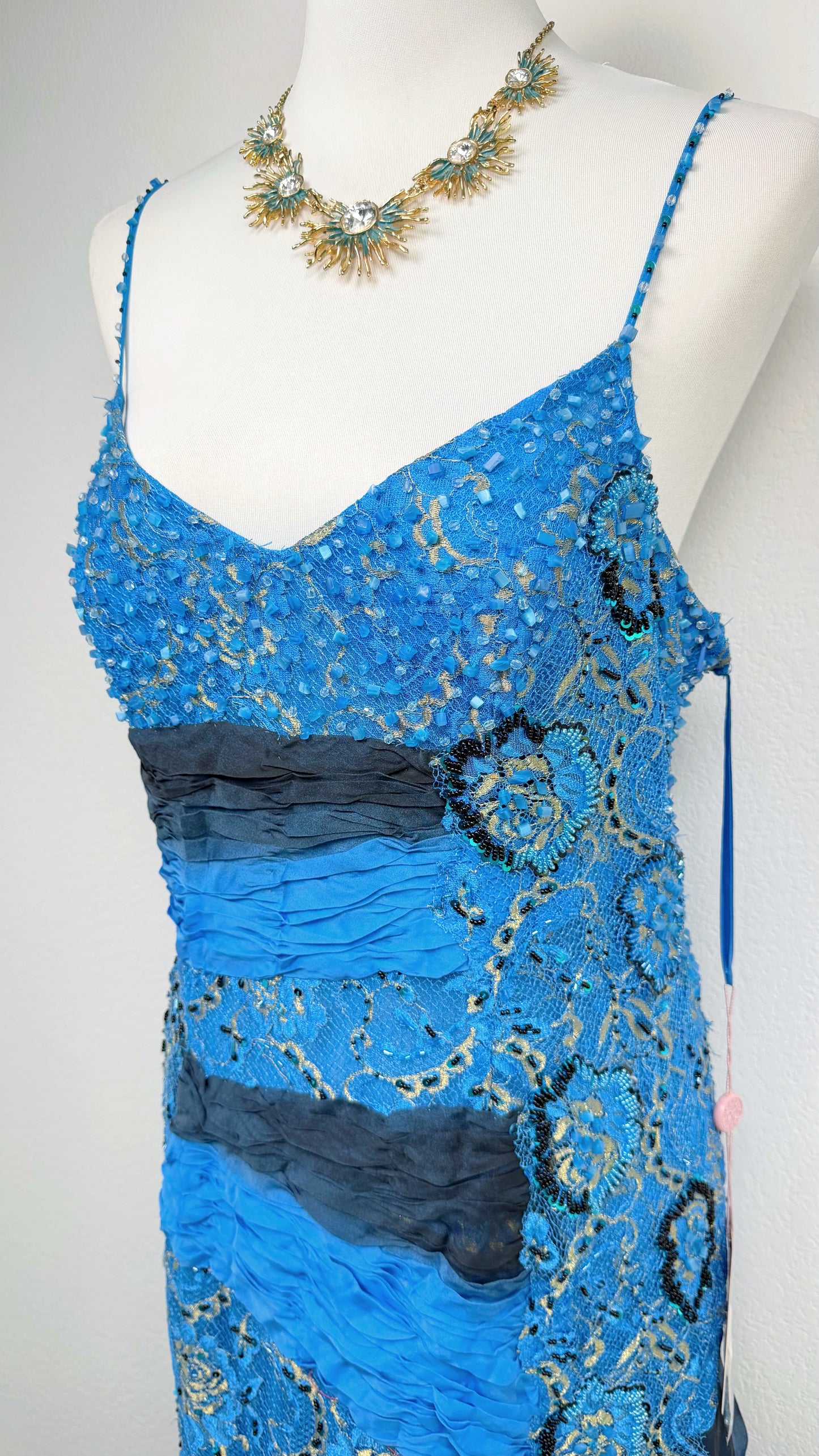 Sapphire Tide Gown