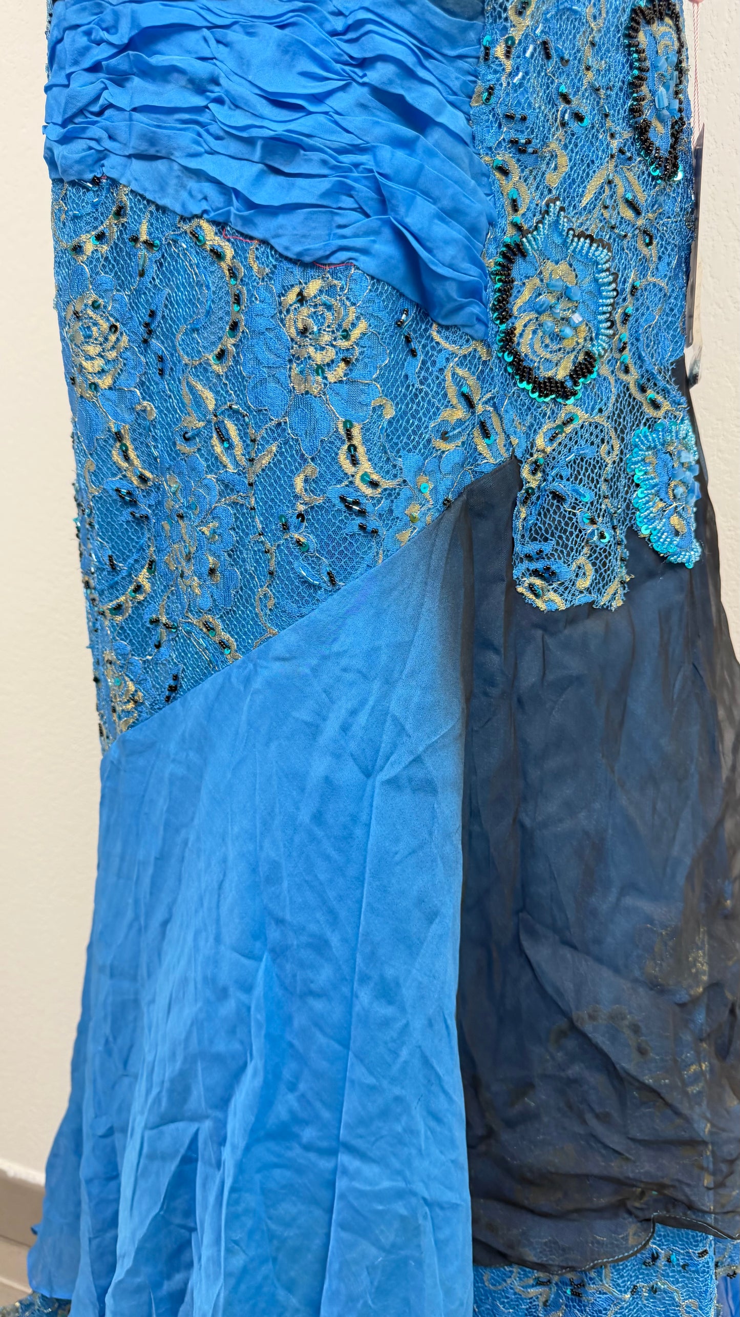 Sapphire Tide Gown