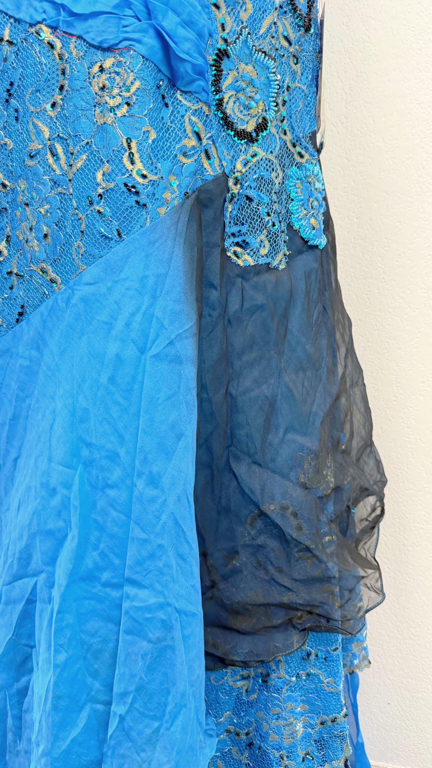 Sapphire Tide Gown