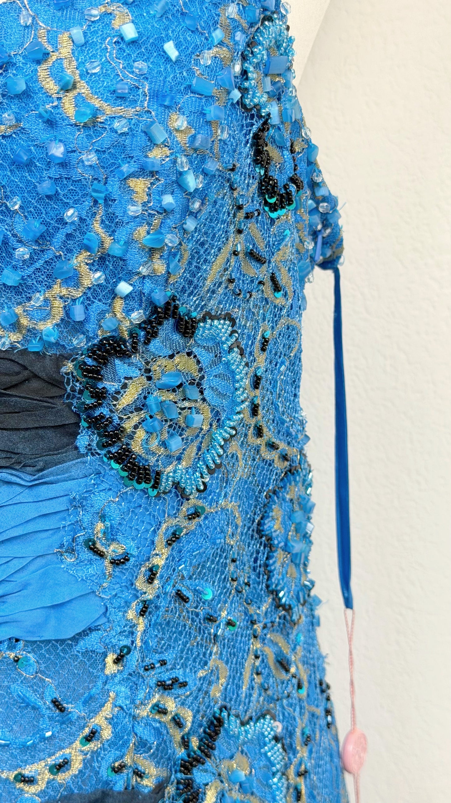 Sapphire Tide Gown
