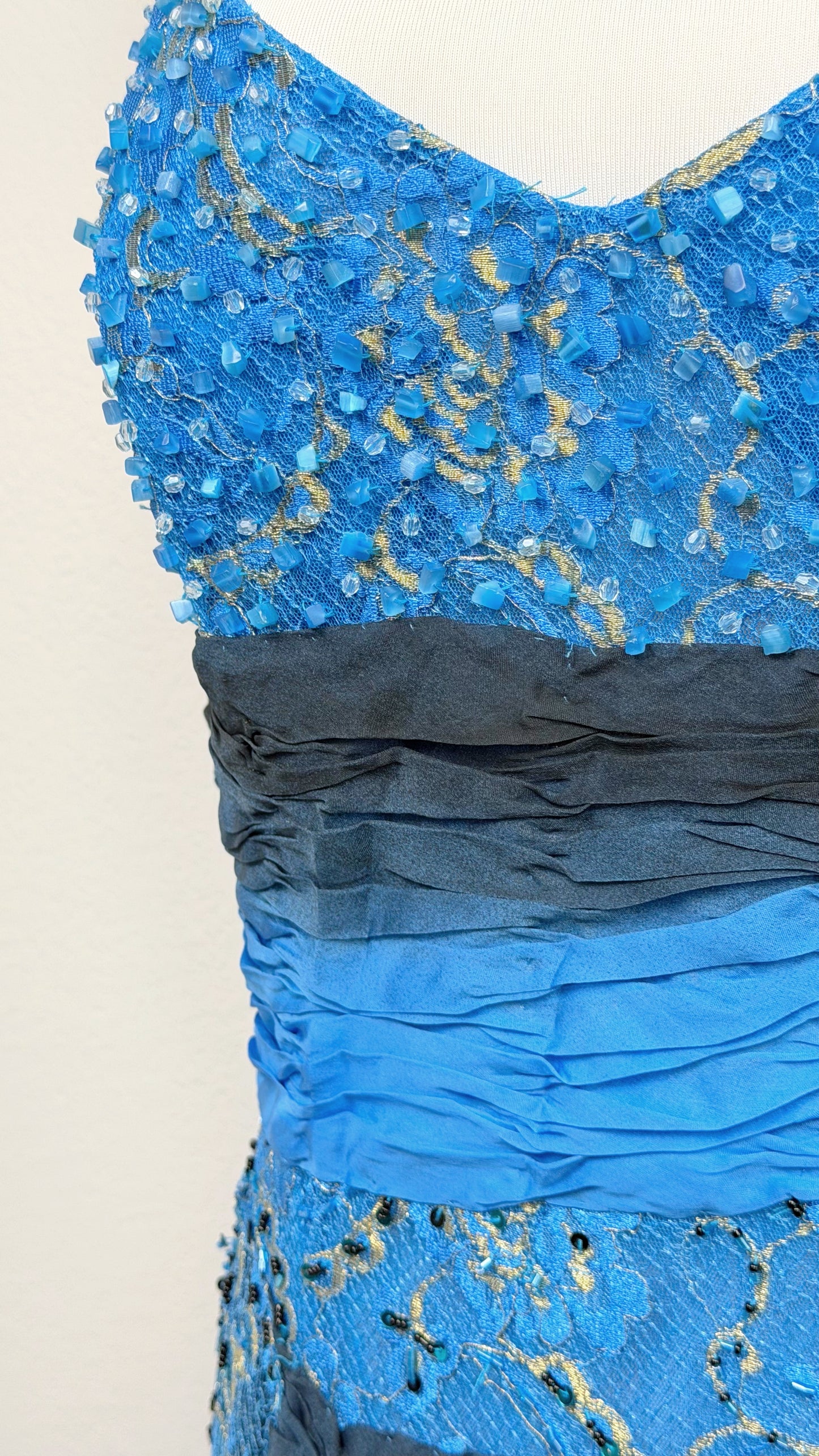 Sapphire Tide Gown