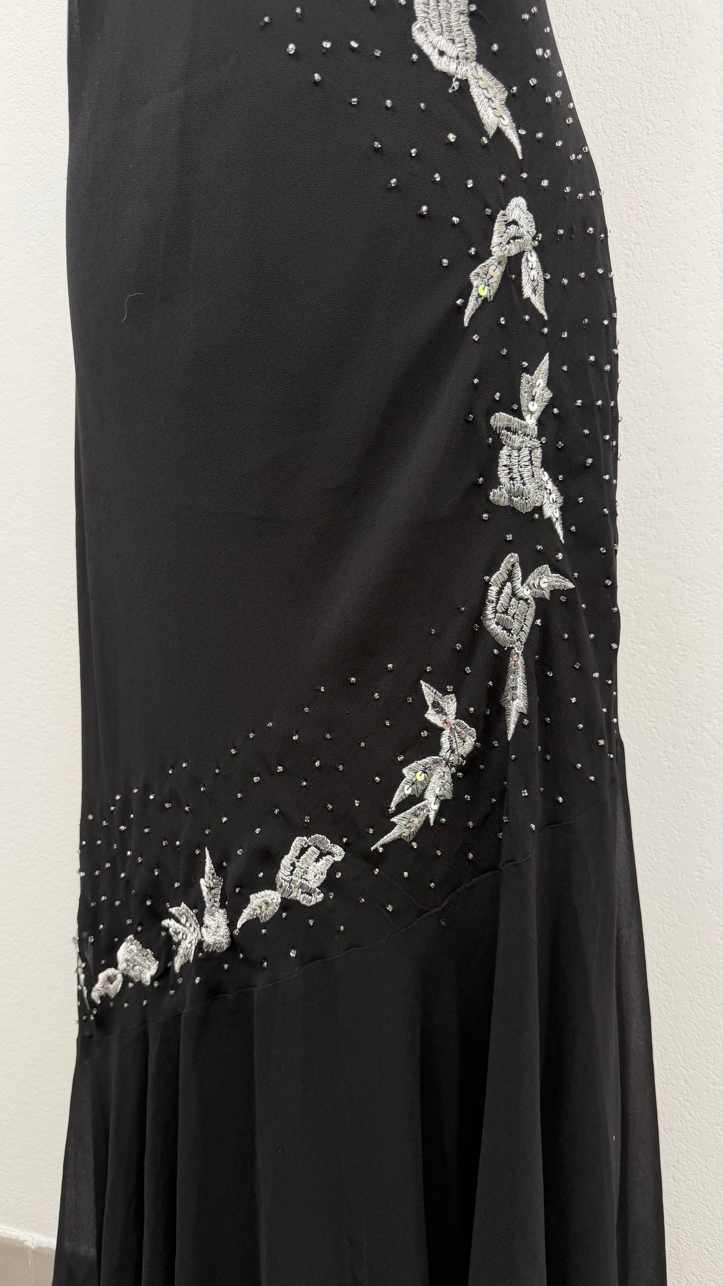 Midnight Rose Gown