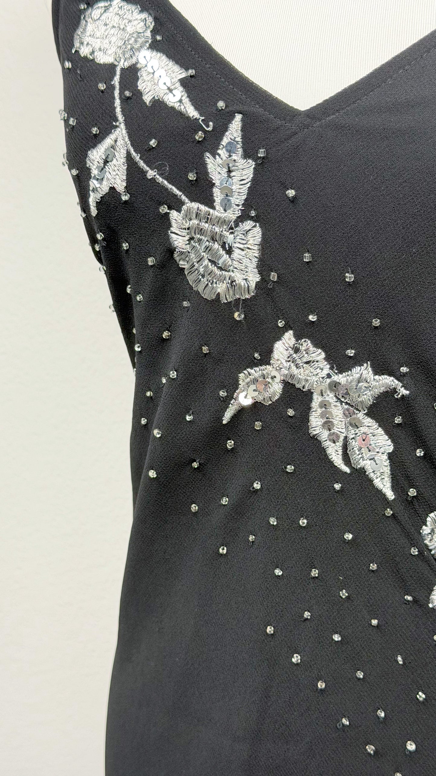 Midnight Rose Gown