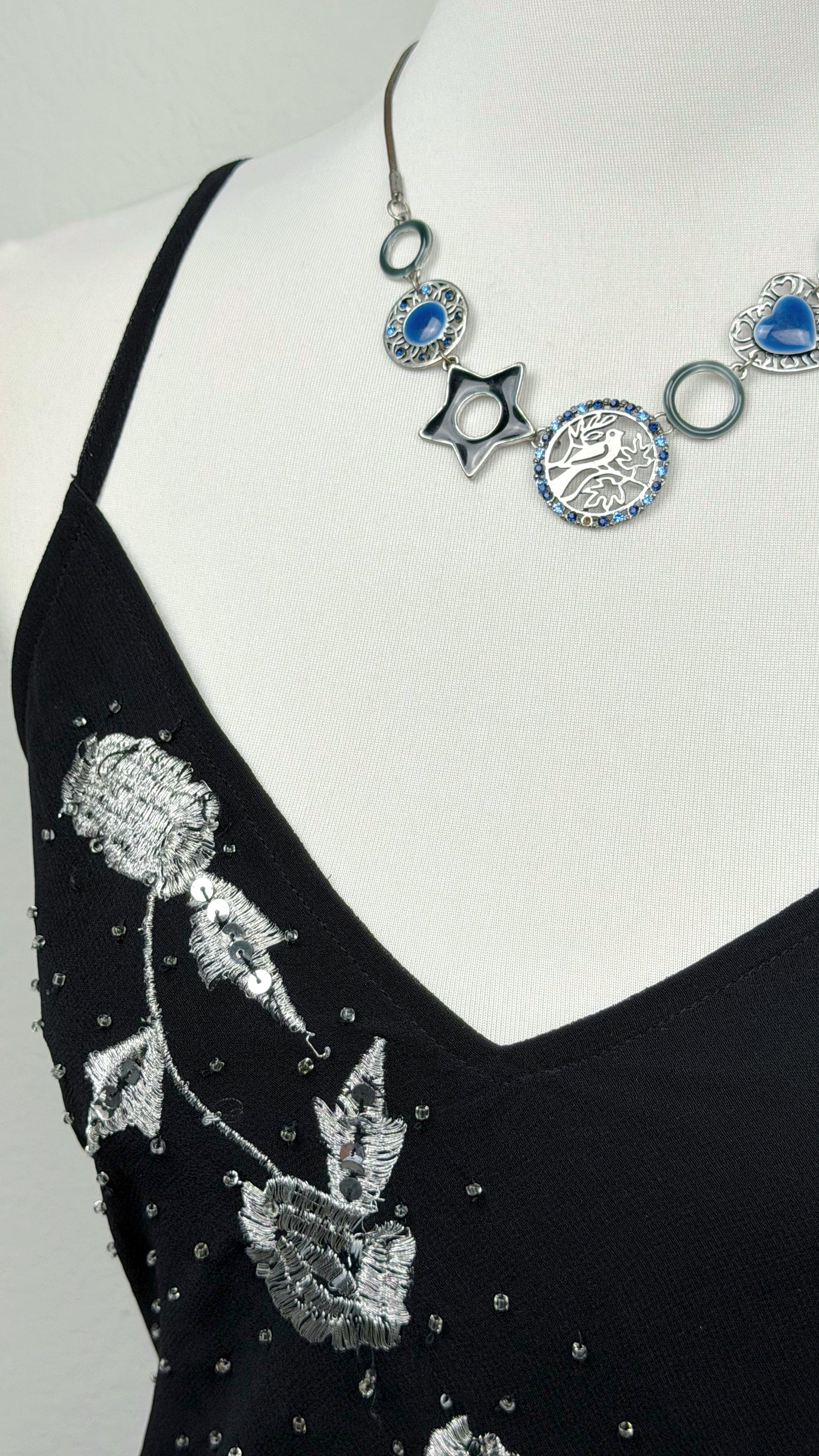 Midnight Rose Gown