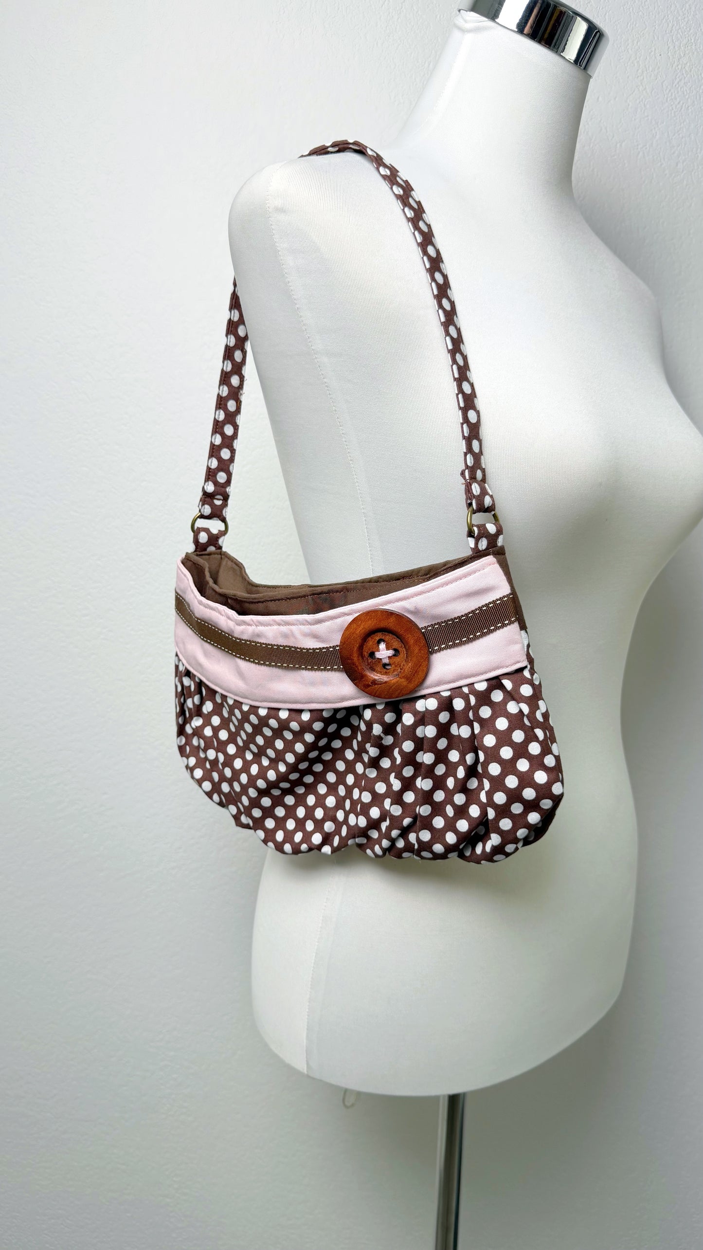 Sweetheart Picnic Bag Cocoa Dot