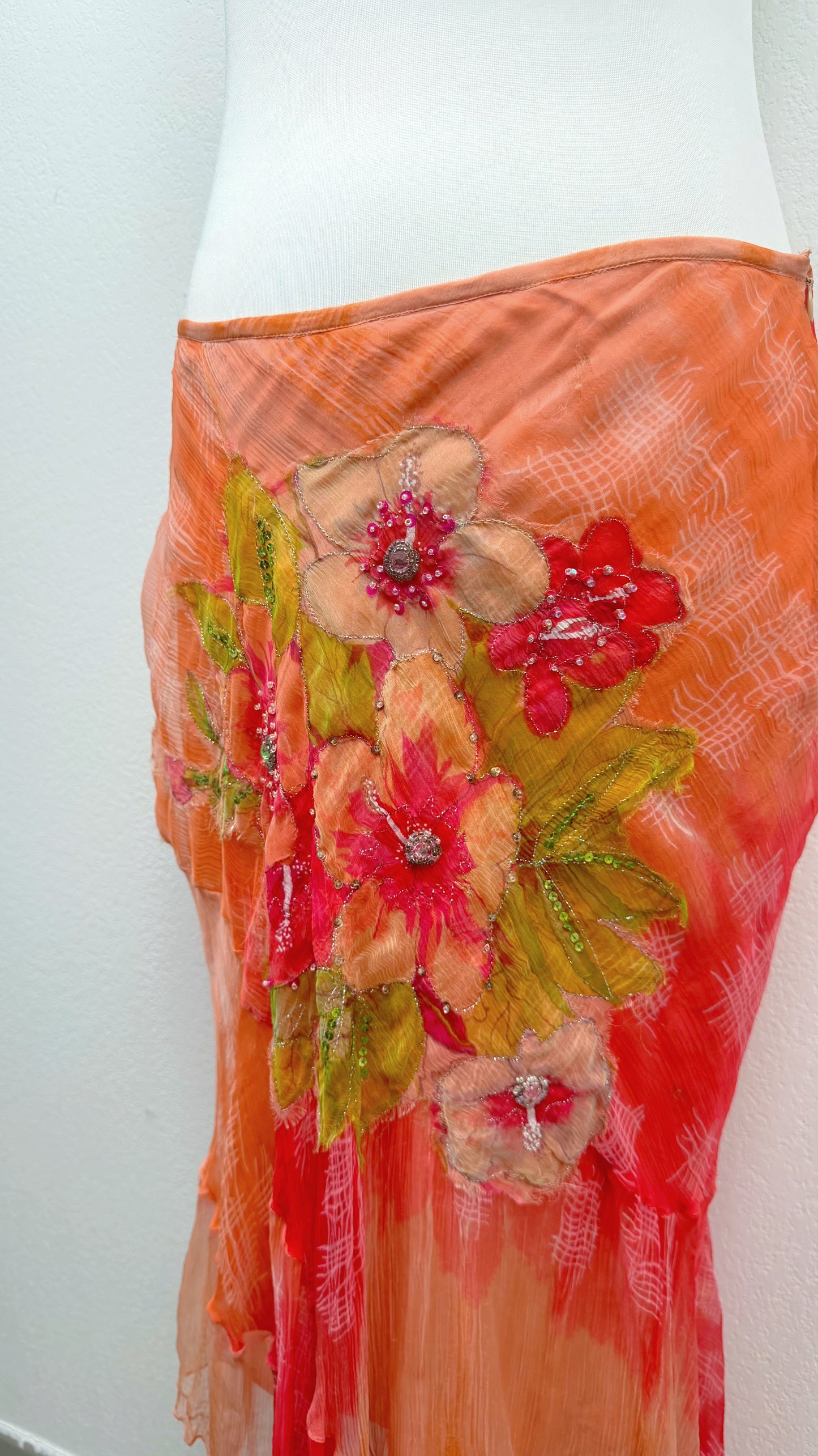 Derhy Fire Lily Fairy Skirt