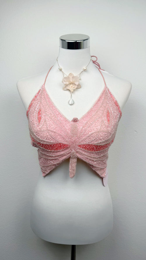 Blushing Butterfly Top