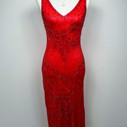Crimson Flame Dress