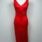 Crimson Flame Dress