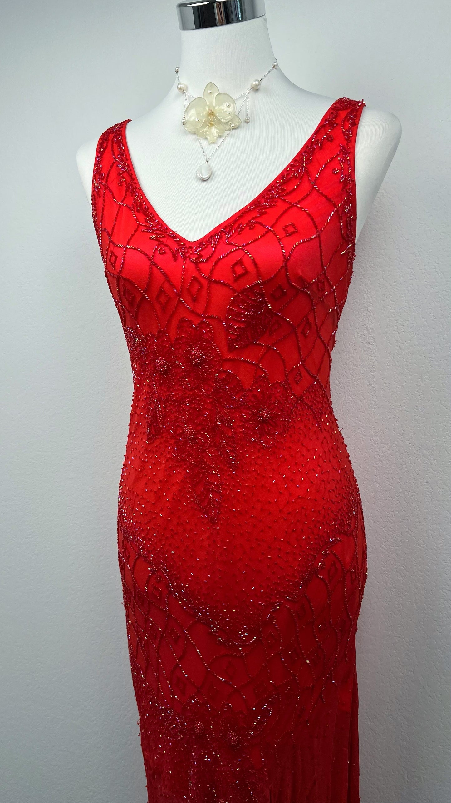 Crimson Flame Dress