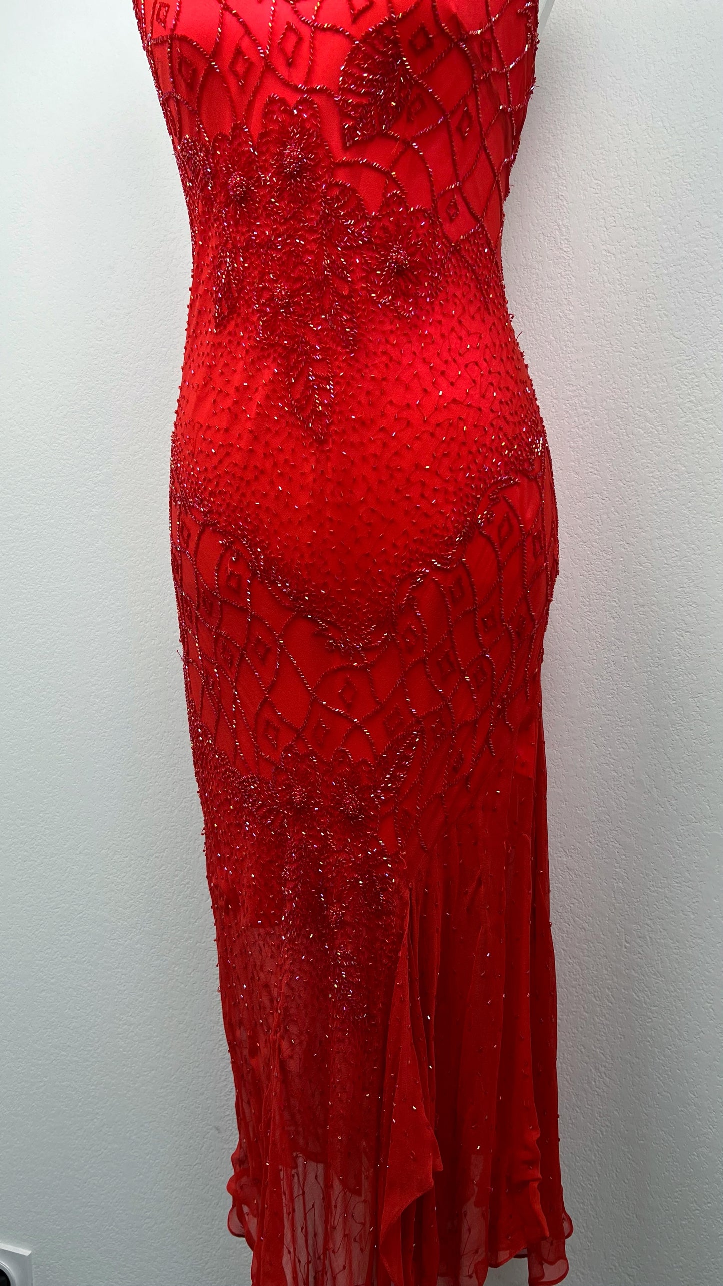 Crimson Flame Dress