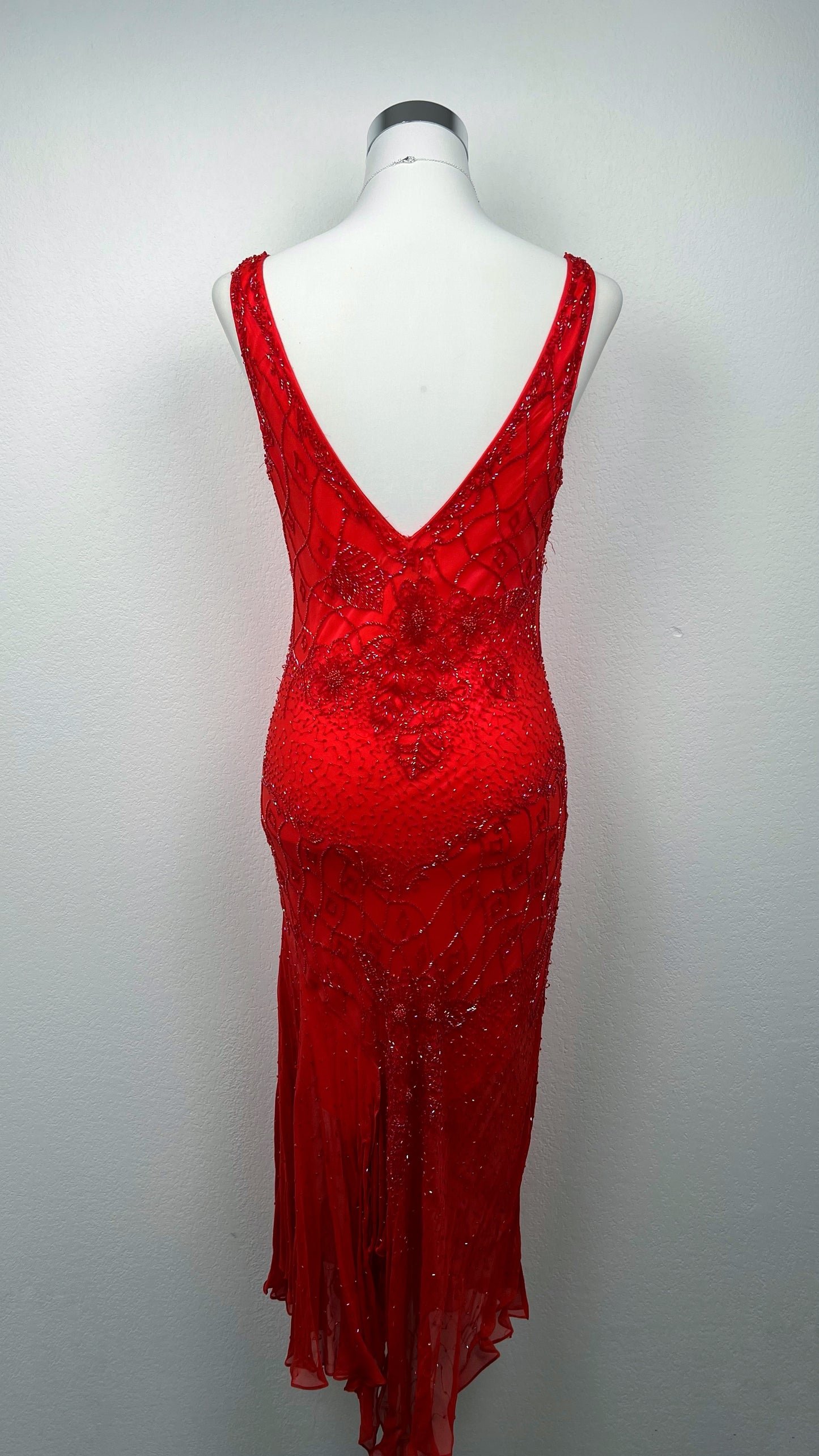 Crimson Flame Dress