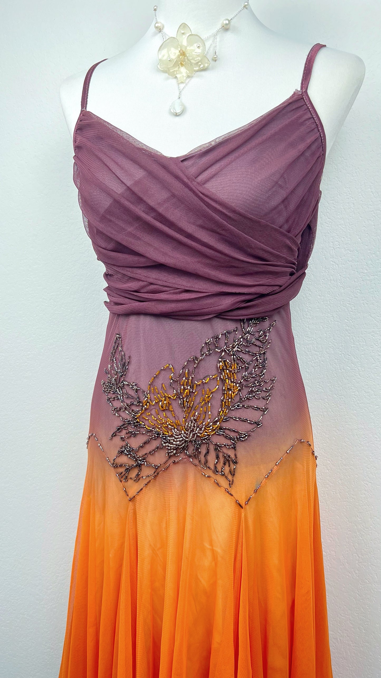 Amber Flame Dress