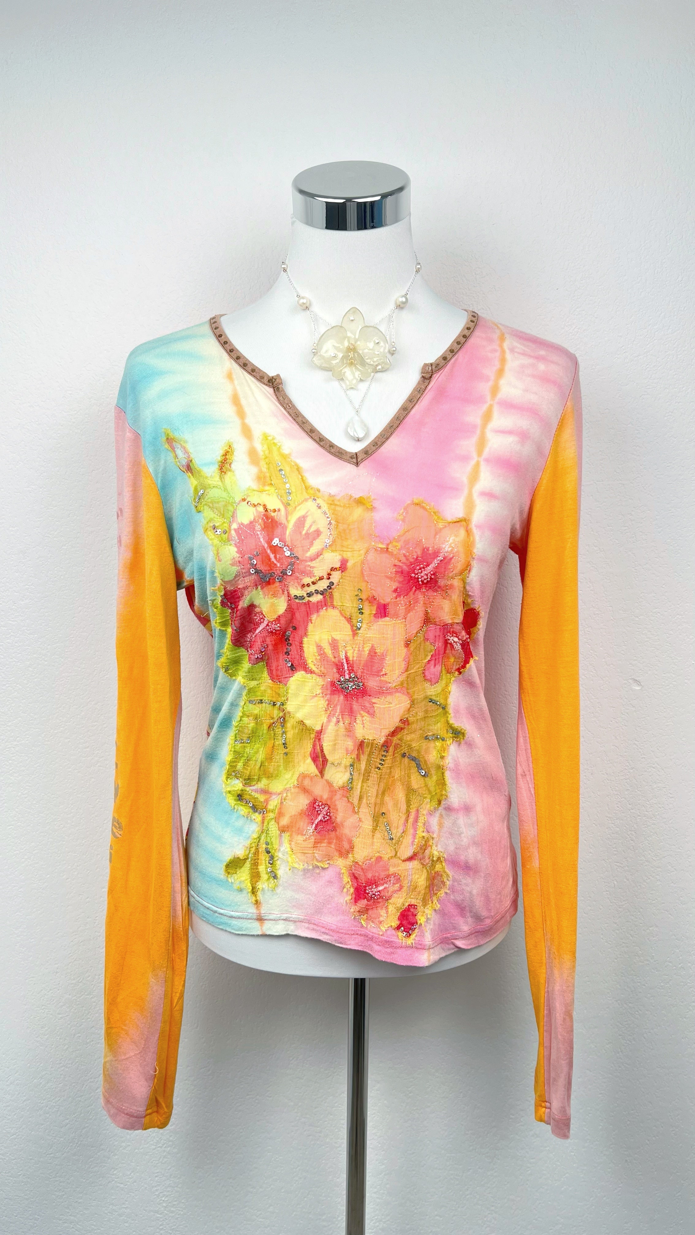 Derhy Sunrise Bloom Top – Rêverie Vintage