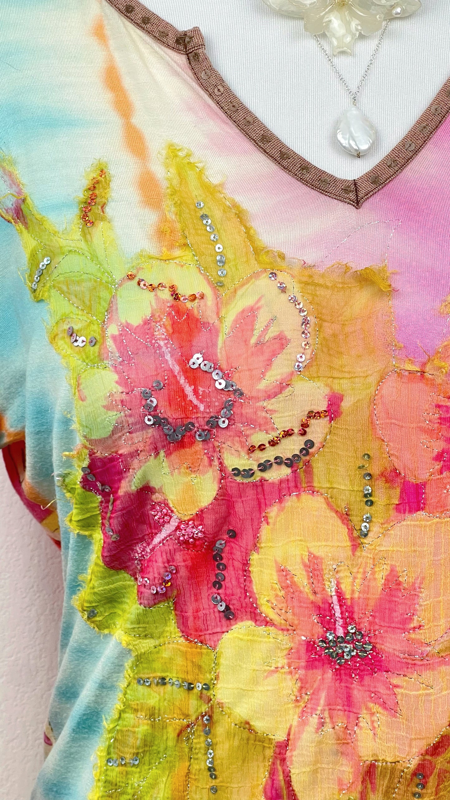 Derhy Sunrise Bloom Top