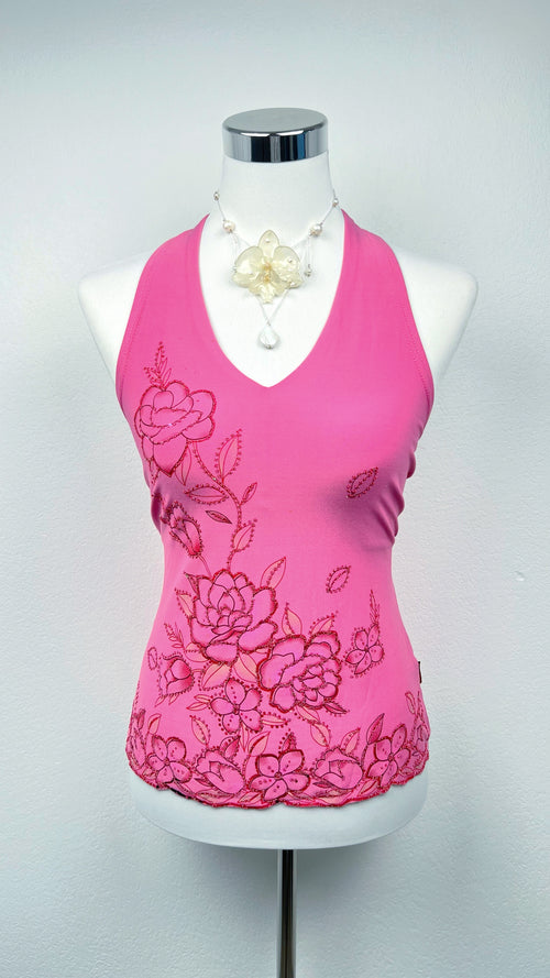 Rosy Spell Halter