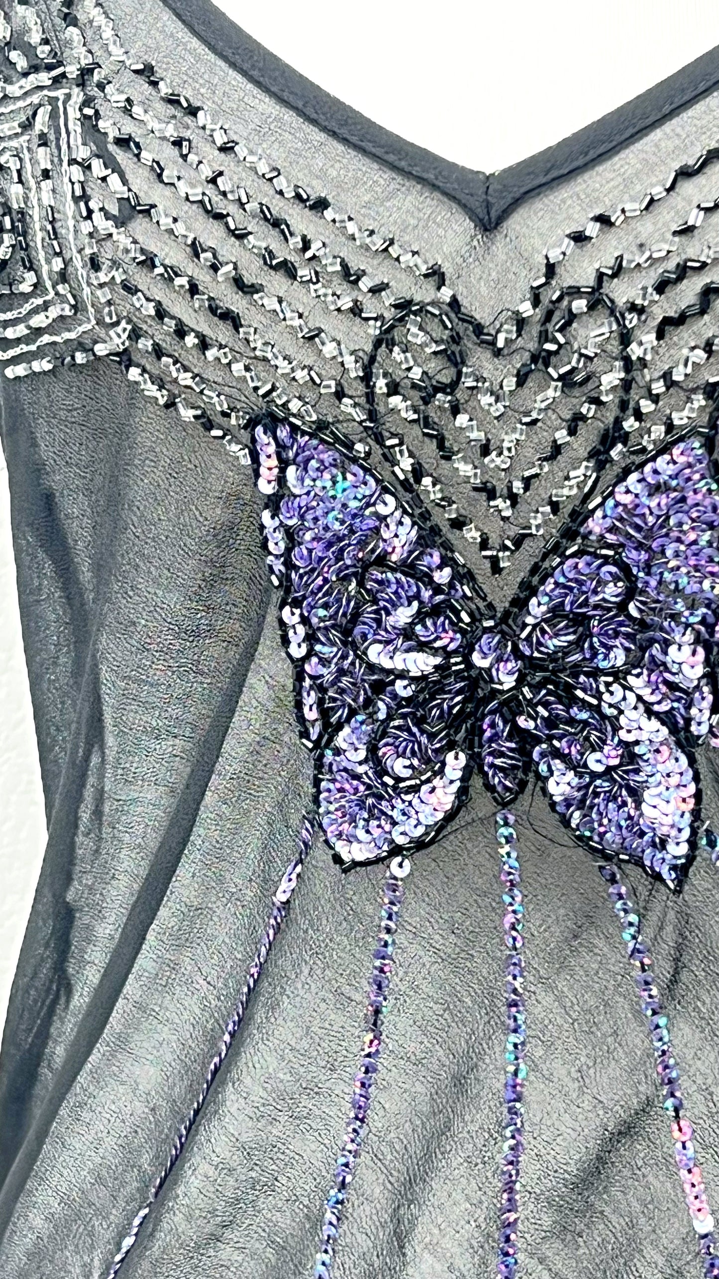 Midnight Butterfly Top