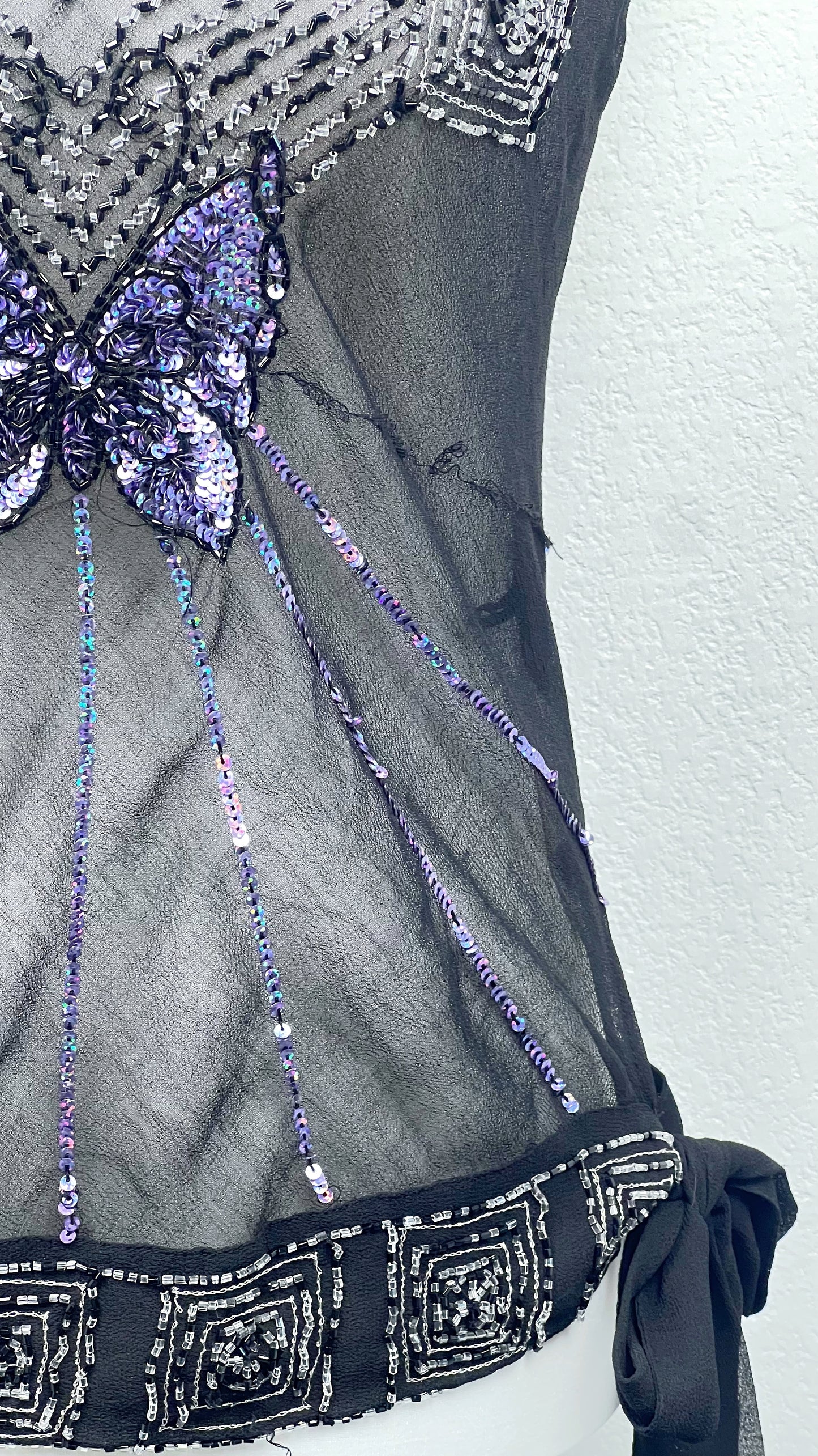 Midnight Butterfly Top