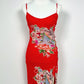 Scarlet Blossom Derhy Dress