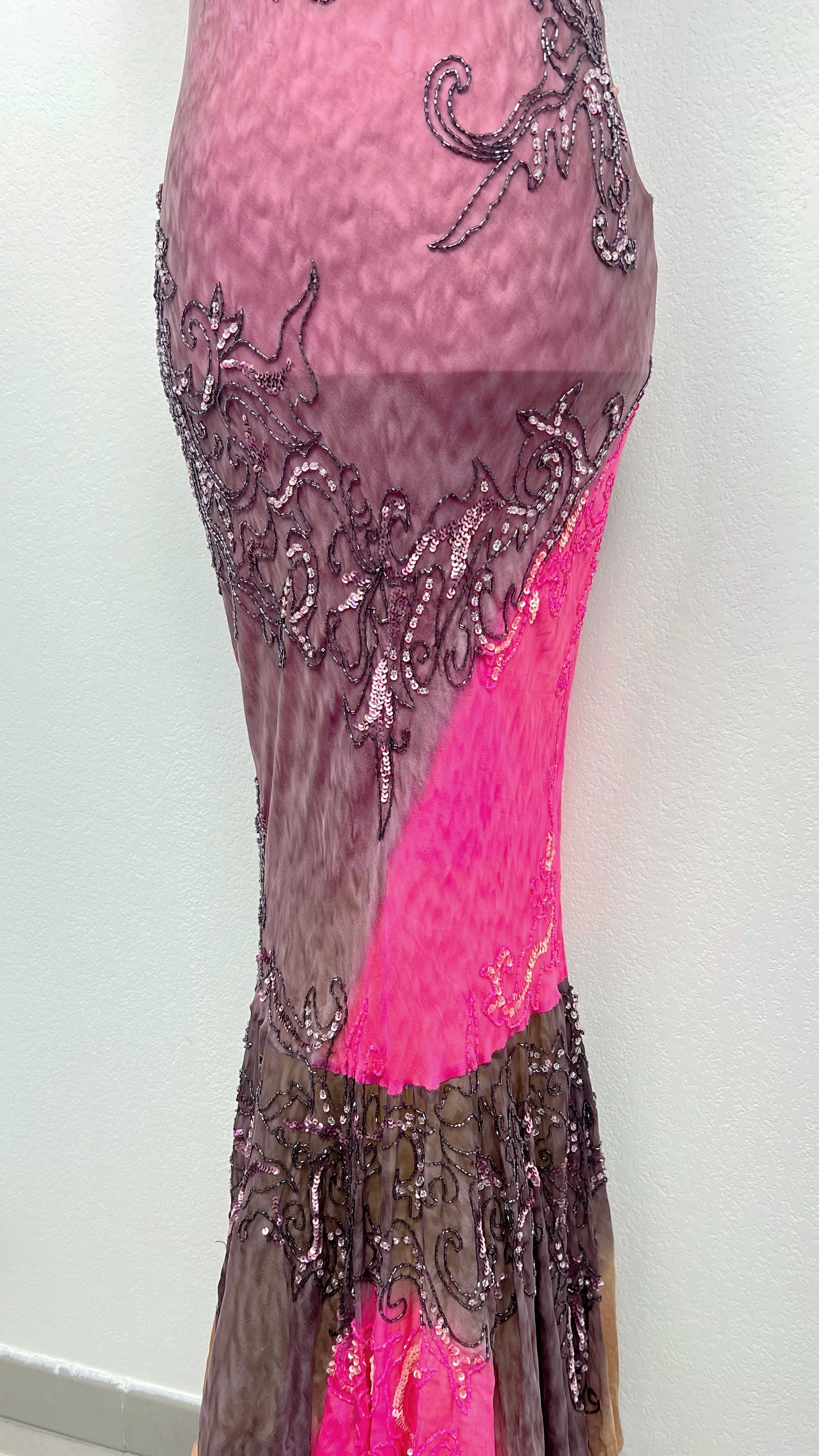 Twilight Siren Silk Gown