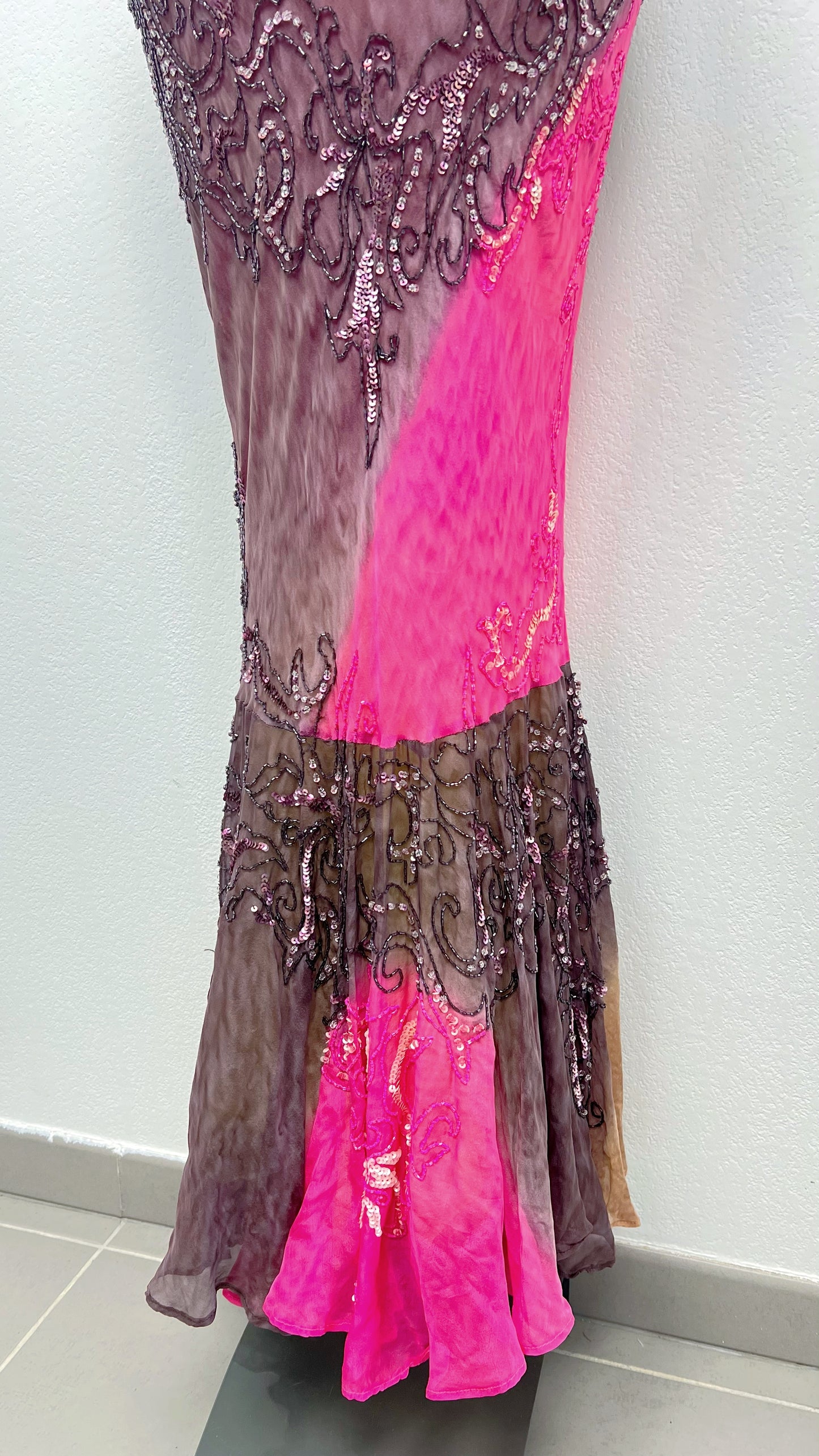 Twilight Siren Silk Gown