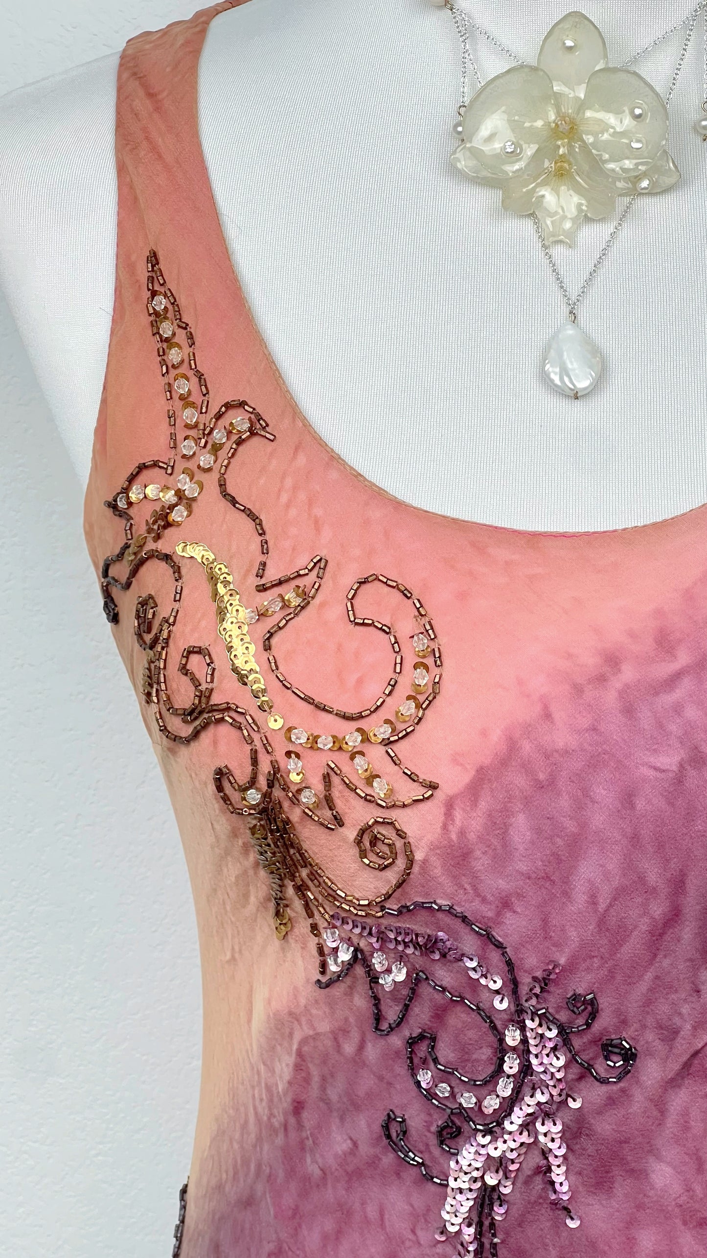 Twilight Siren Silk Gown