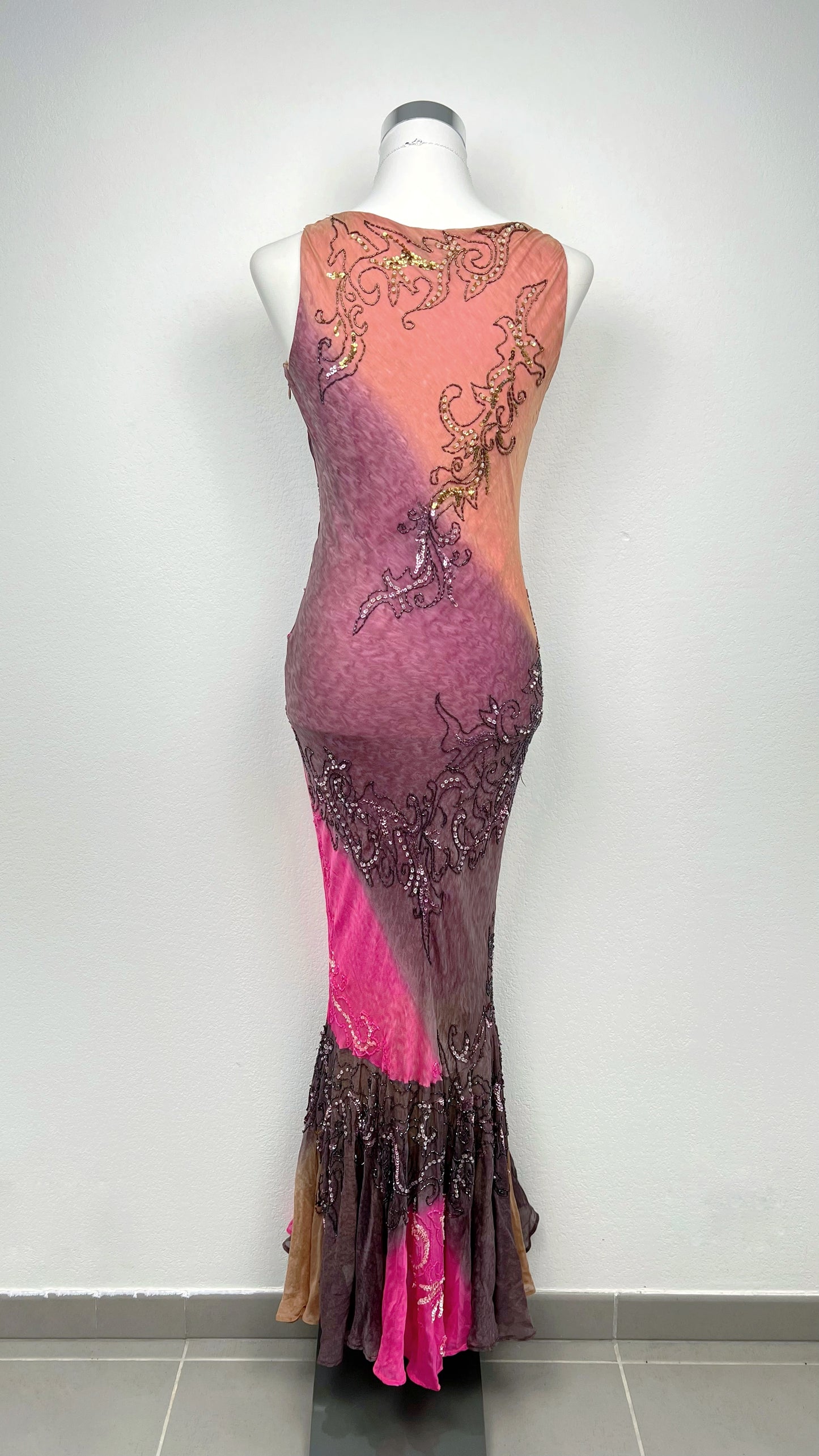 Twilight Siren Silk Gown