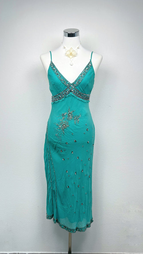 Turquoise Mermaid Gown