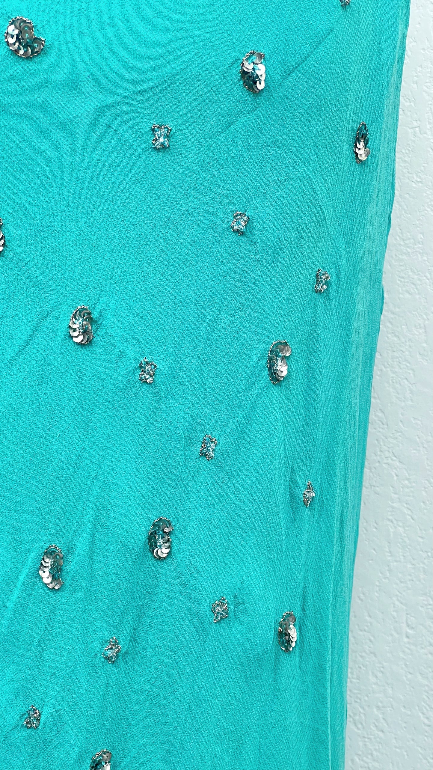 Turquoise Mermaid Gown