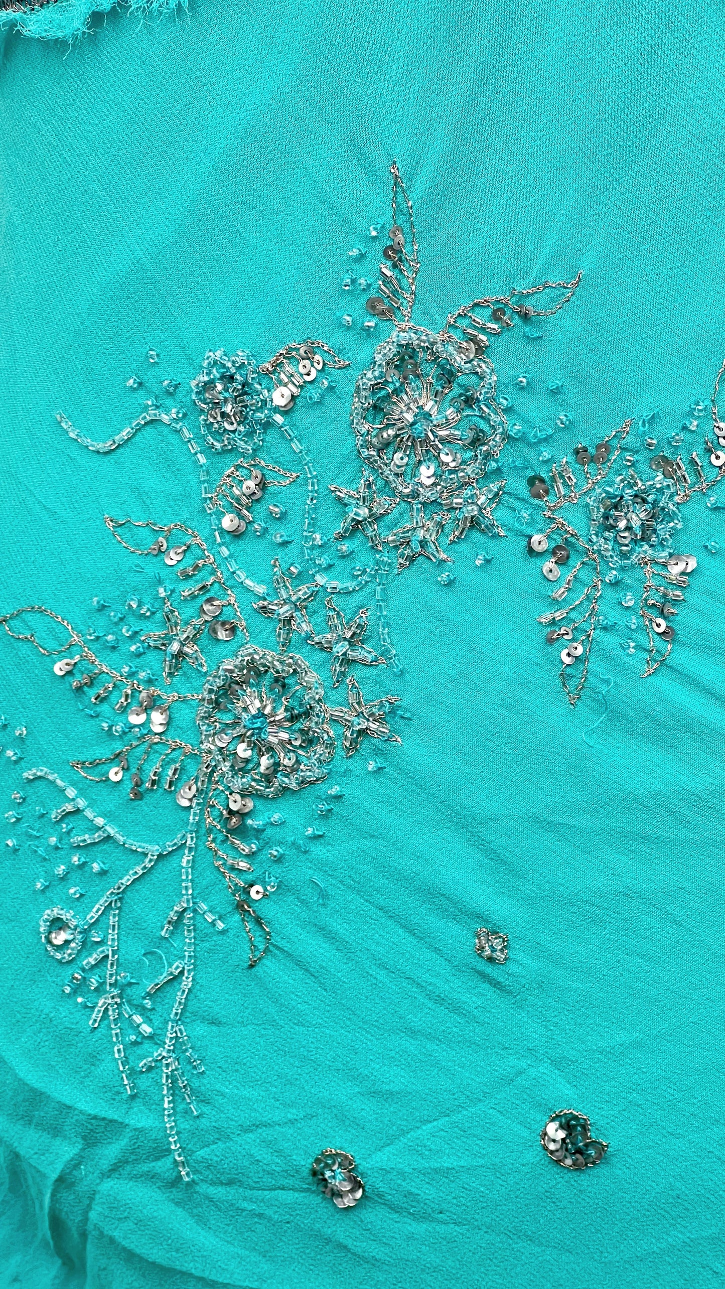 Turquoise Mermaid Gown