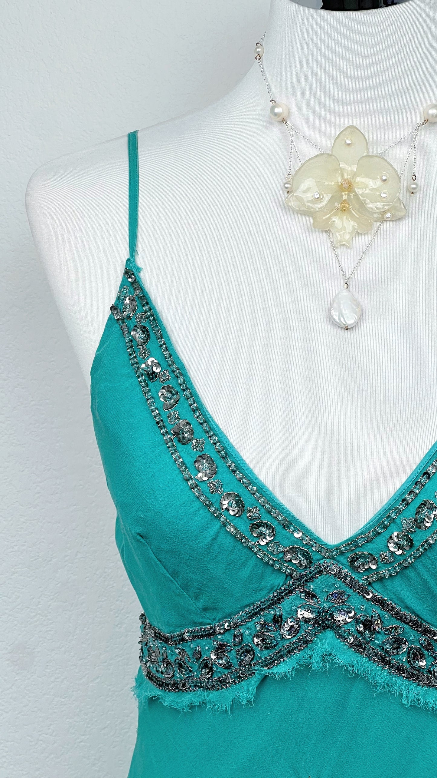 Turquoise Mermaid Gown