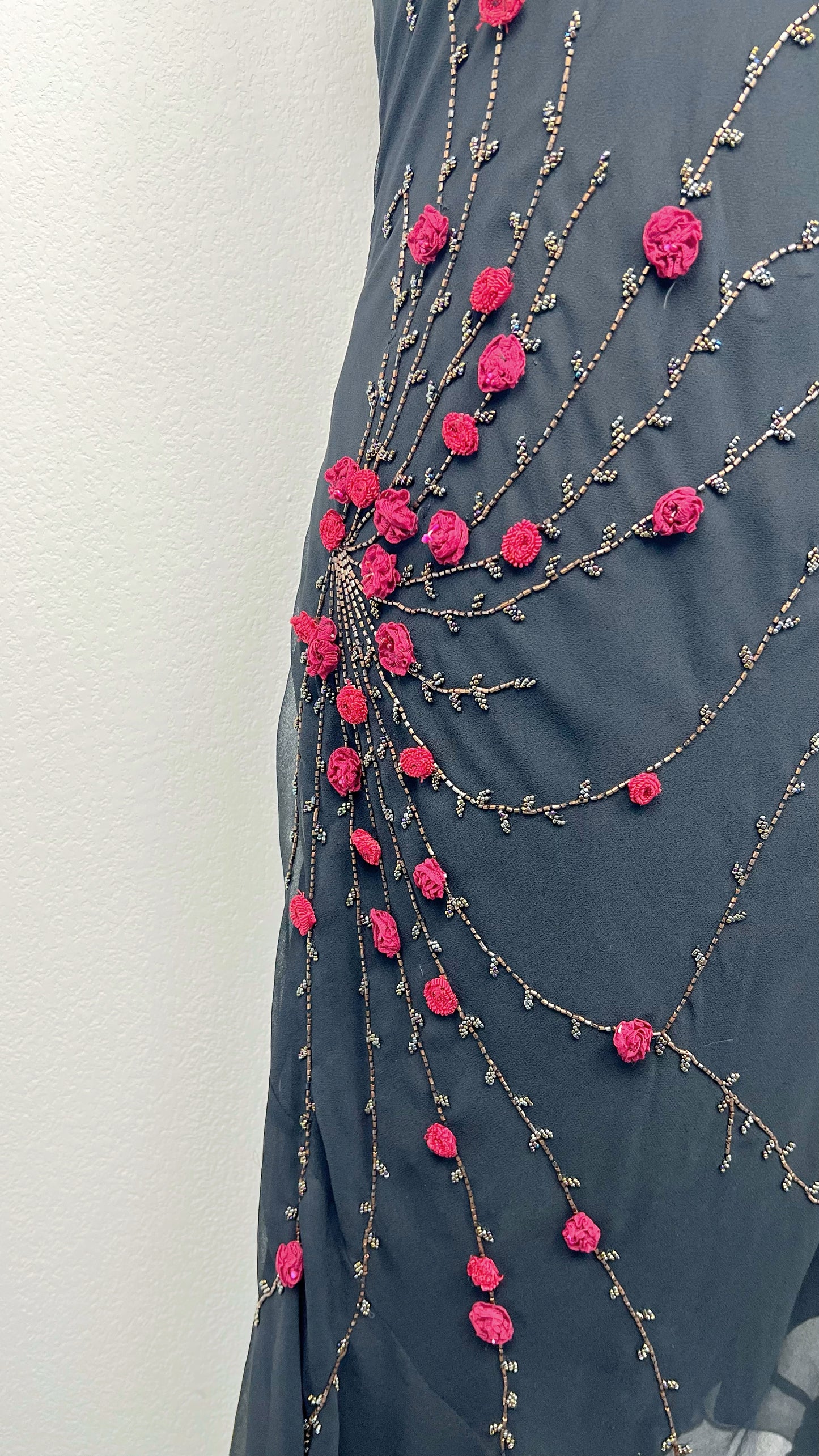 Midnight Rose Bloom Dress